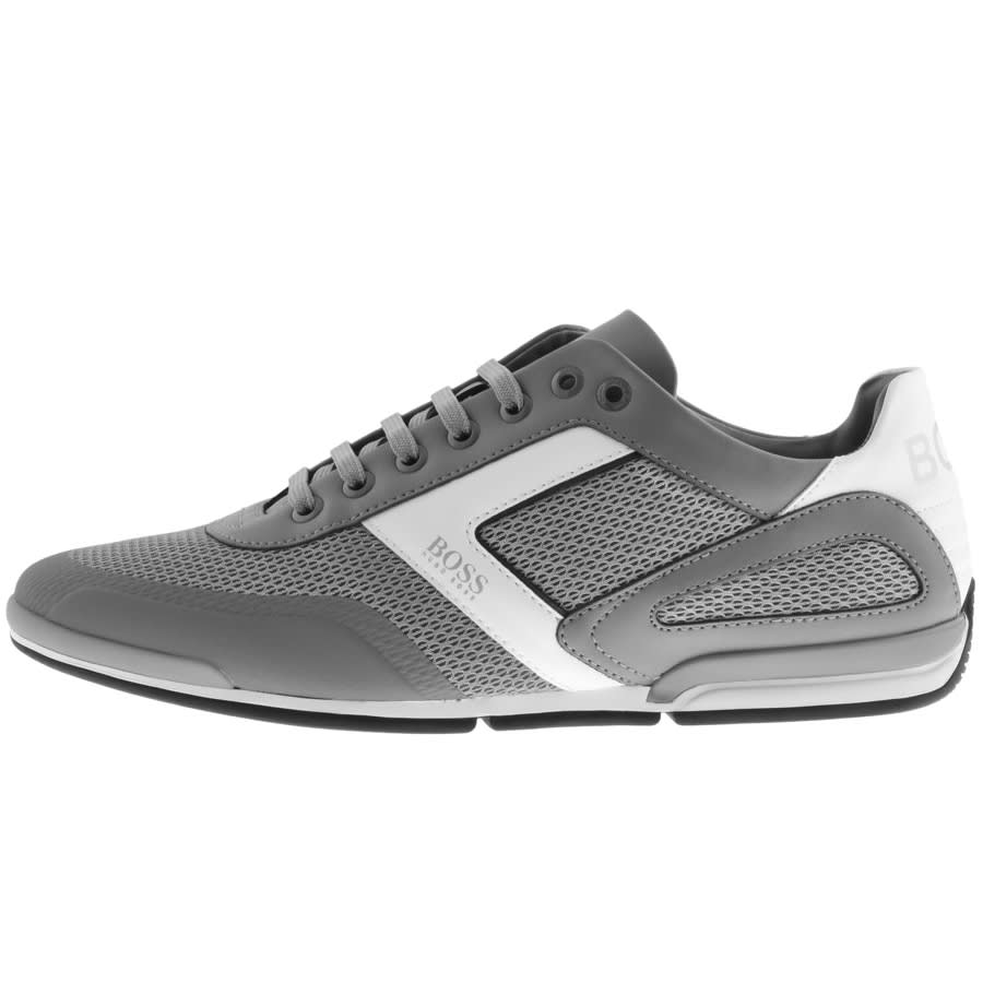 Alternative Image for ProductBOSS Saturn Lowp Trainers Grey1